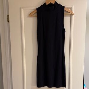 Babaton contour high neck mini dress